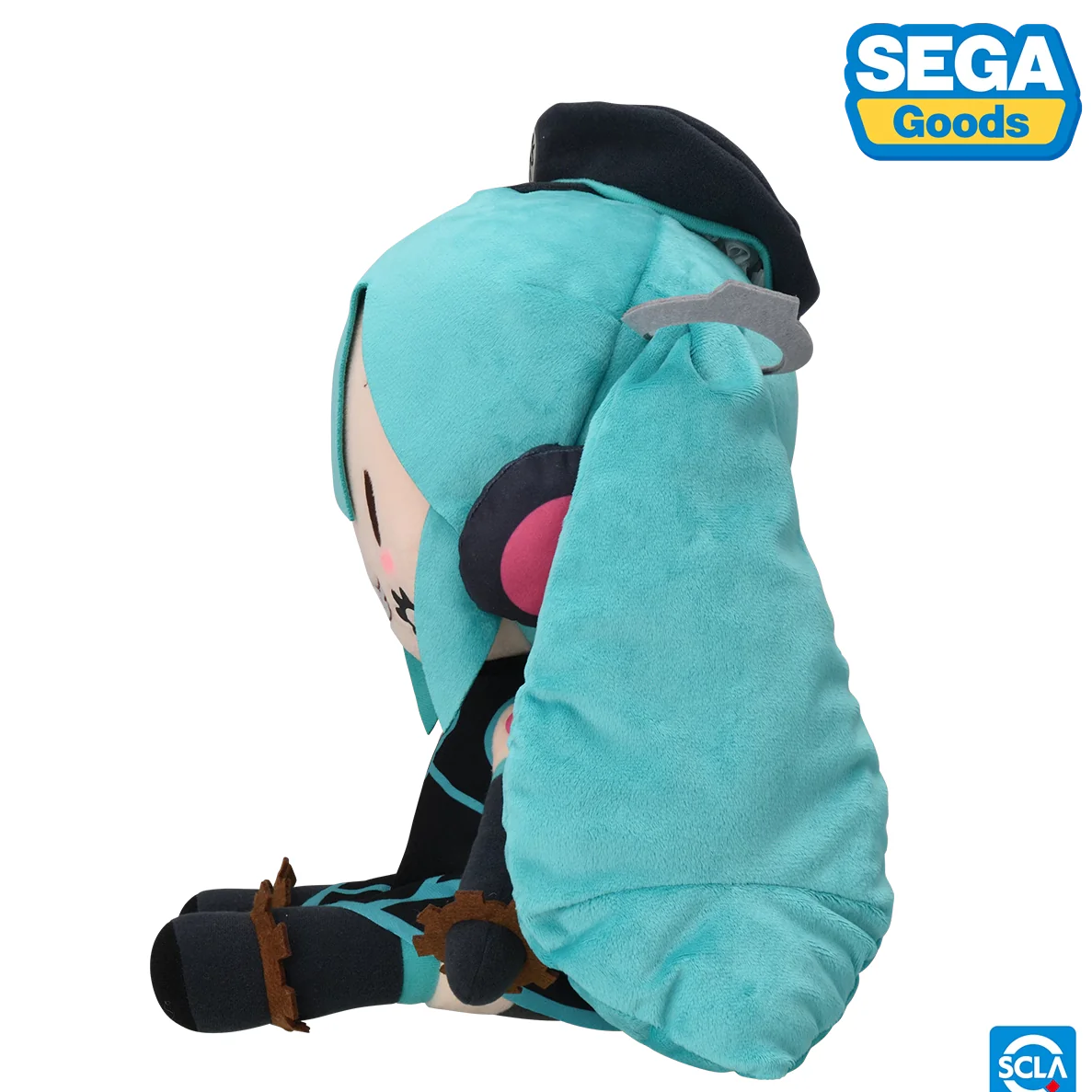 Official Licensed Hatsune Miku Captain Outfit – 27cm Medium Plush Toy - Image 4