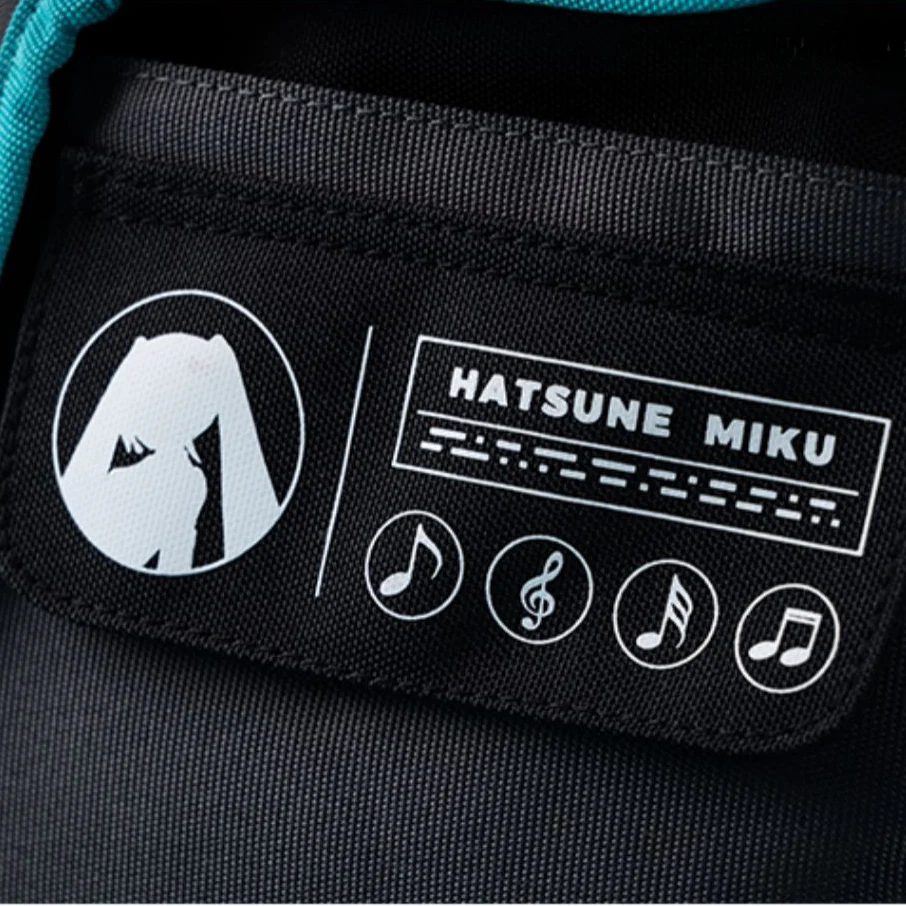 Officially Licensed Hatsune Miku Functional Syllable Shoulder Bag - Image 6