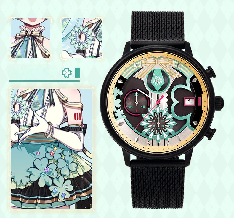 Officially Licensed Hatsune Miku Future Hope Solar Quartz Watch - Image 8