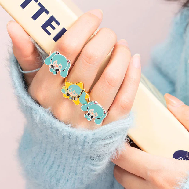 Officially Licensed Hatsune Miku Future Series Vol.2 Q-Style Ring Blind Box - Image 3