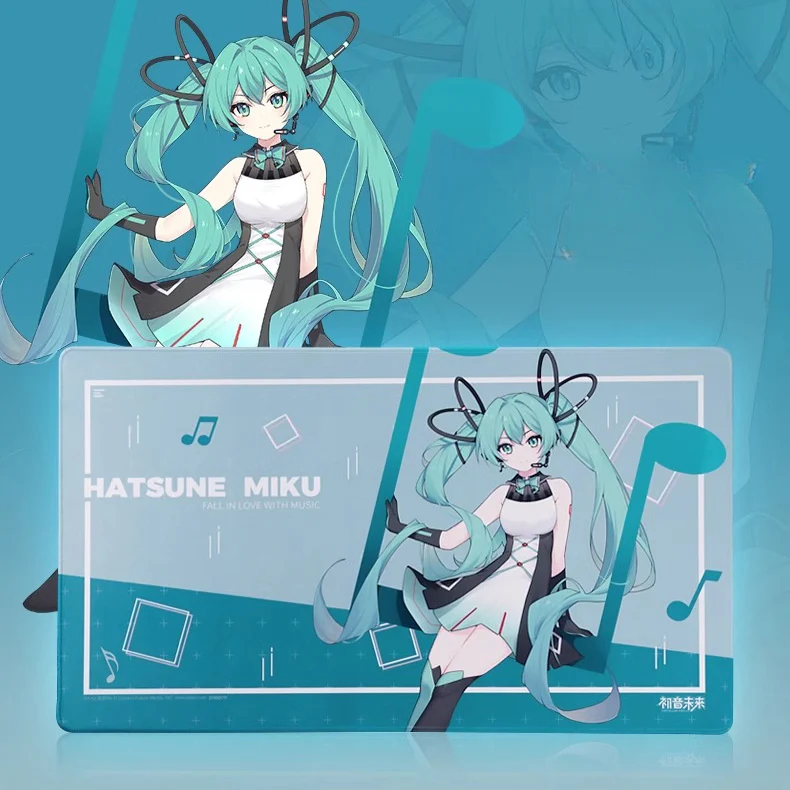 Officially Licensed Hatsune Miku Geometric Oversized Mouse Pad - Image 5