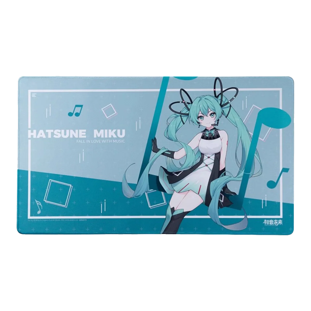 Officially Licensed Hatsune Miku Geometric Oversized Mouse Pad - Image 6