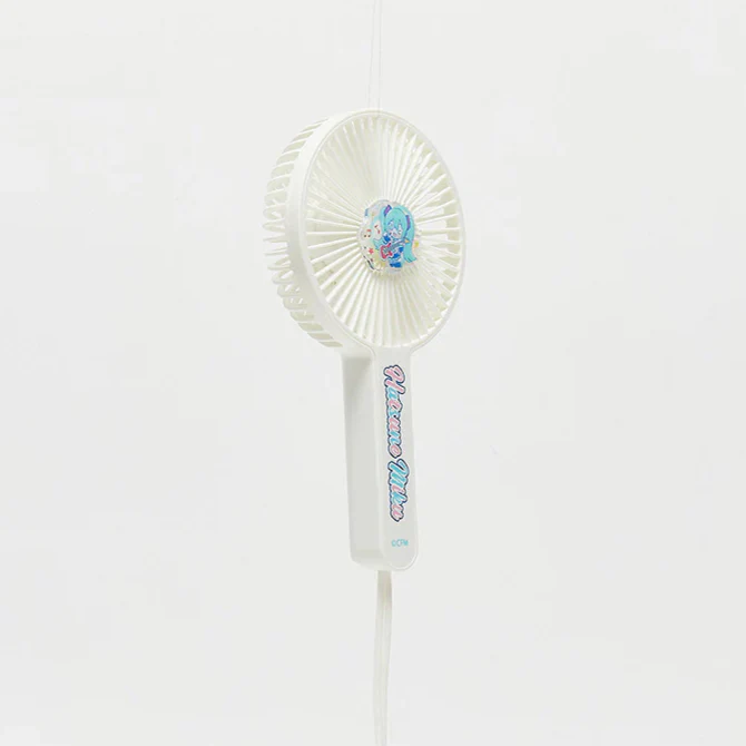 Officially Licensed Hatsune Miku Handheld Electric Fan - Image 5