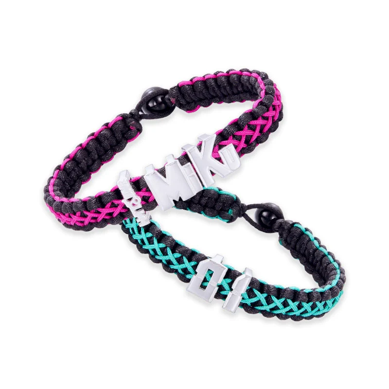 Officially Licensed Hatsune Miku Impression Bracelets (Set of 2) - Image 5