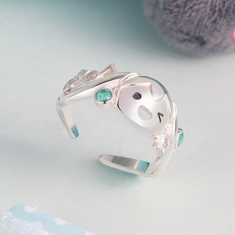 Officially Licensed Hatsune Miku Joyful Song Ring – 925 Sterling Silver