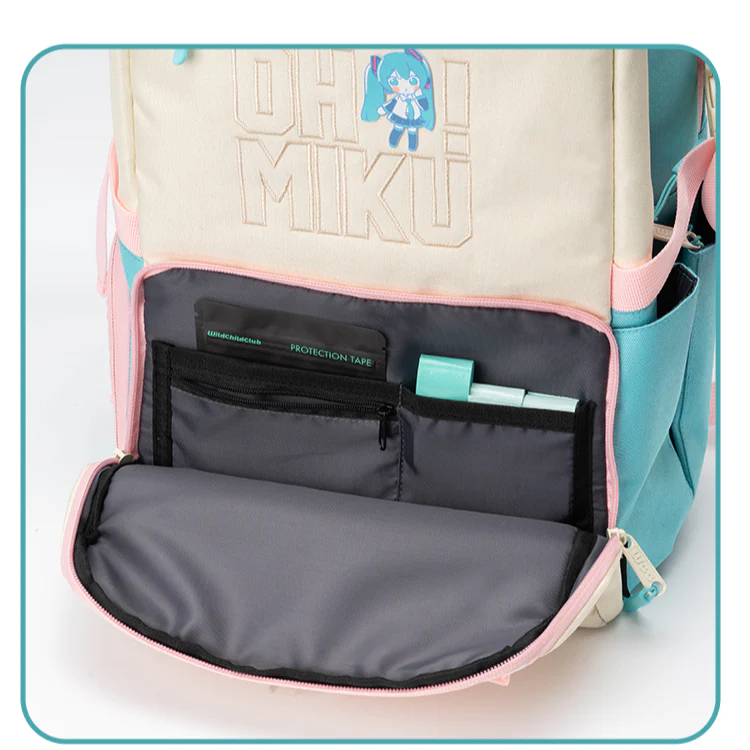 Officially Licensed Hatsune Miku Large Capacity Backpack - Image 5