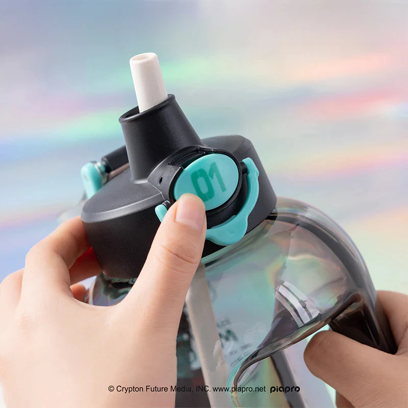 Officially Licensed Hatsune Miku Large-Capacity Sports Water Bottle - Image 2