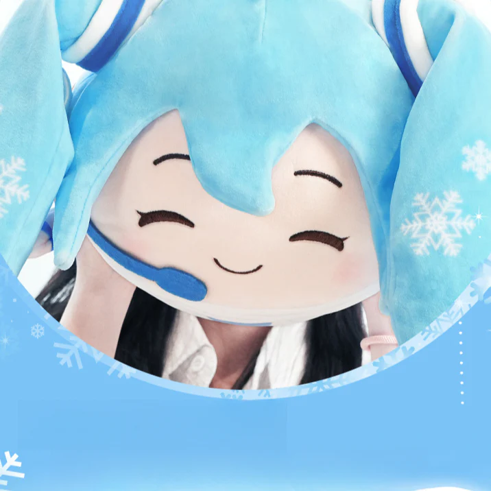 Officially Licensed Hatsune Miku Large Snow Miku Plush Toy - Image 4