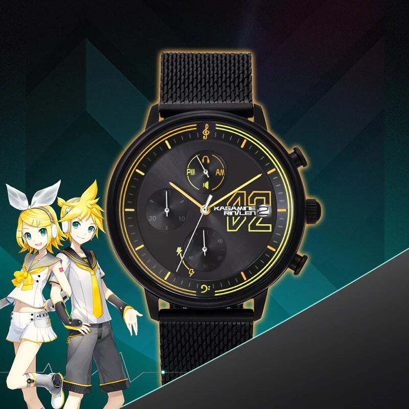 Officially Licensed Hatsune Miku Light & Shadow Concerto Solar-Powered Watch - Image 6
