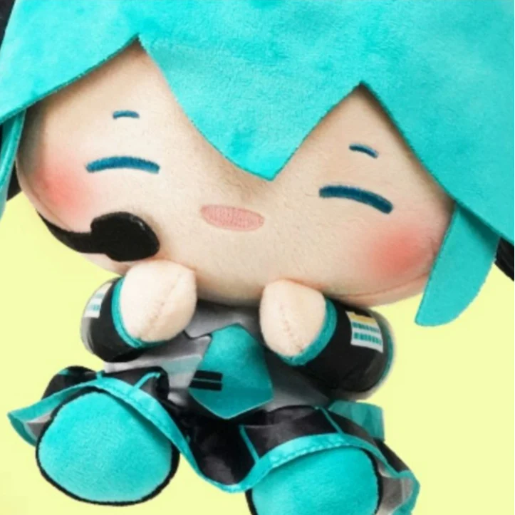 Officially Licensed Hatsune Miku Medium Fufu Plush Toy - Image 3