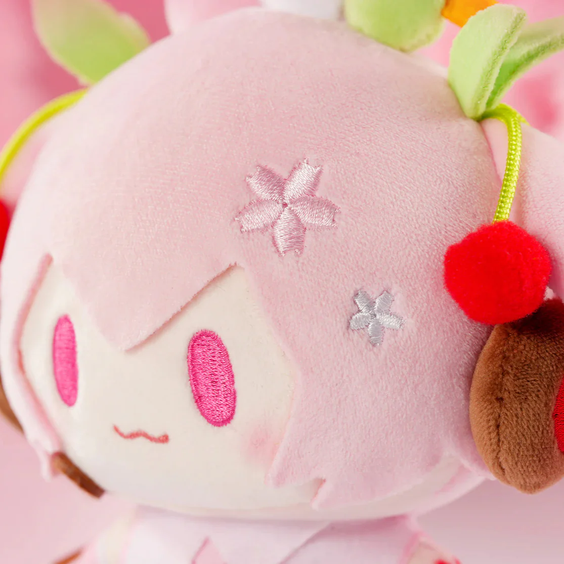 Officially Licensed Hatsune Miku Medium Sakura Miku Plush Toy - Image 4