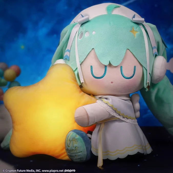 Officially Licensed Hatsune Miku Medium Starry Wishes Plush Toy