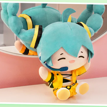 Officially Licensed Hatsune Miku Medium Twin-Tail Plush Toy - Image 5