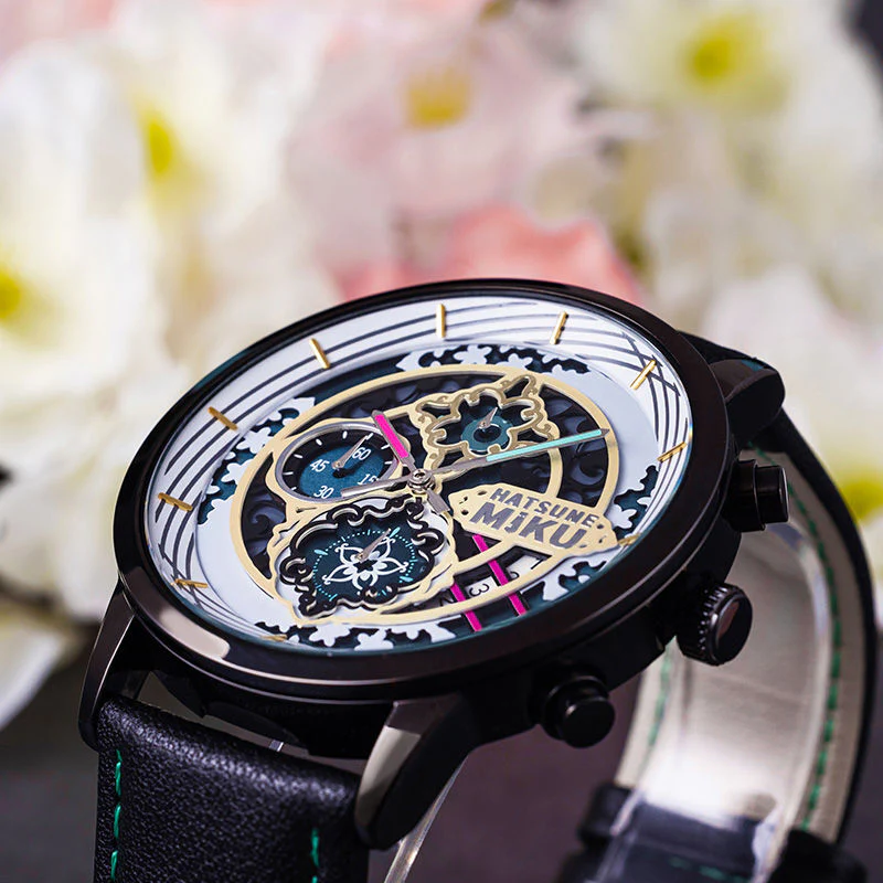 Officially Licensed Hatsune Miku Miku With You 5th Anniversary Commemorative Watch - Image 3