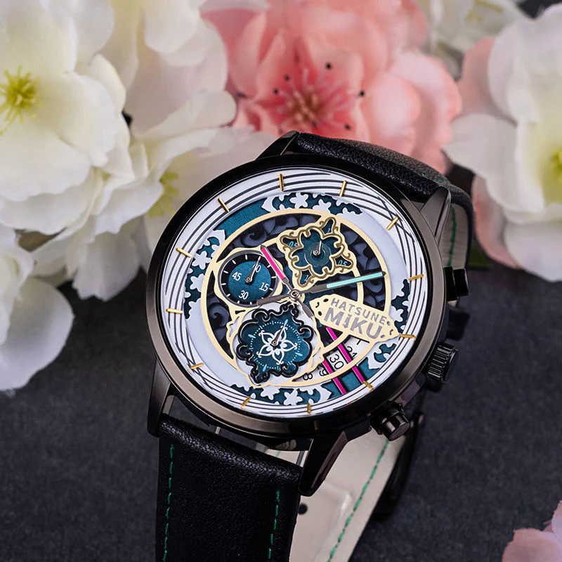 Officially Licensed Hatsune Miku Miku With You 5th Anniversary Commemorative Watch - Image 8