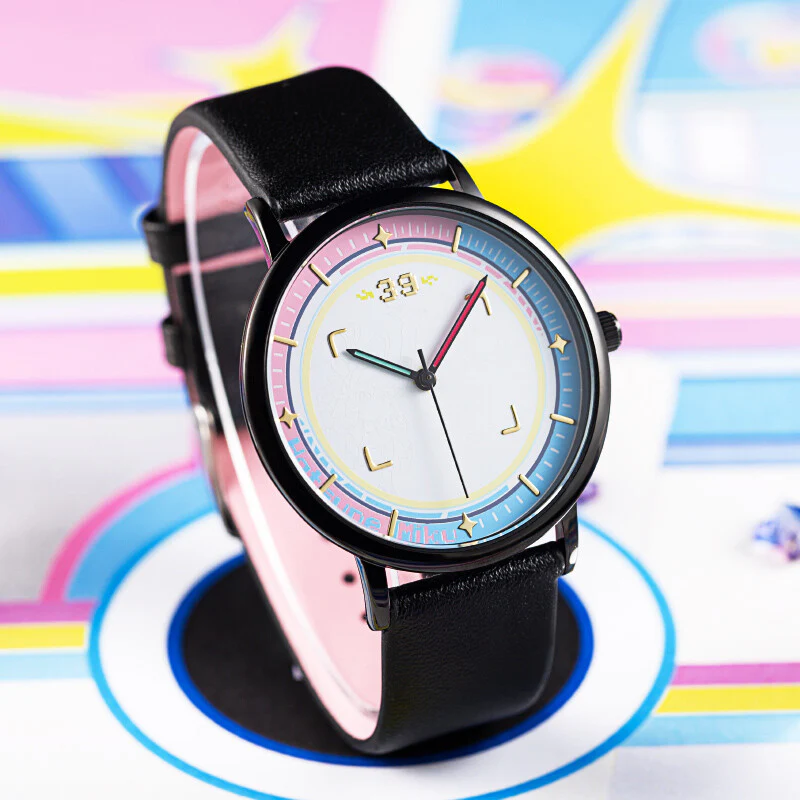 Officially Licensed Hatsune Miku Mirror Encounter & Future Light-Sensitive Color-Changing Watch - Image 3