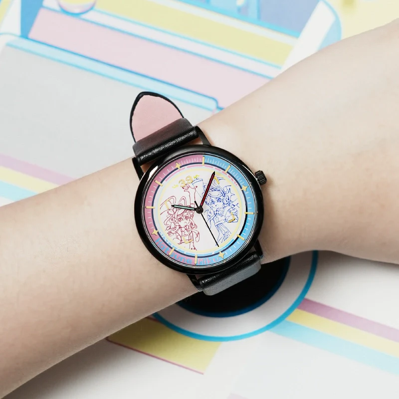 Officially Licensed Hatsune Miku Mirror Encounter & Future Light-Sensitive Color-Changing Watch - Image 4