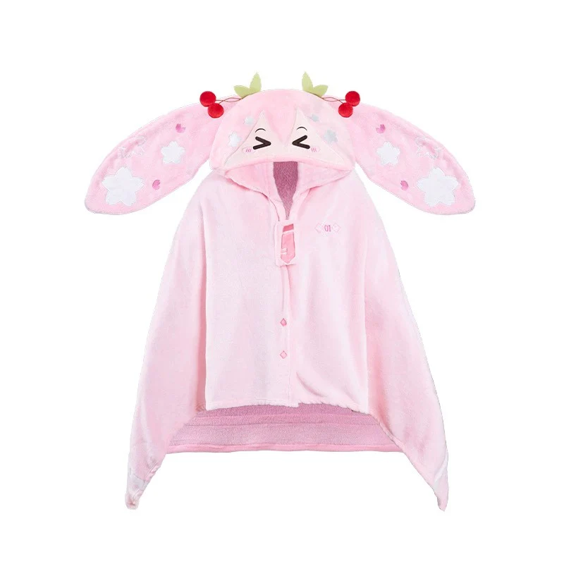 Officially Licensed Hatsune Miku Multi-functional Hooded Air-Conditioning Blanket - Image 6