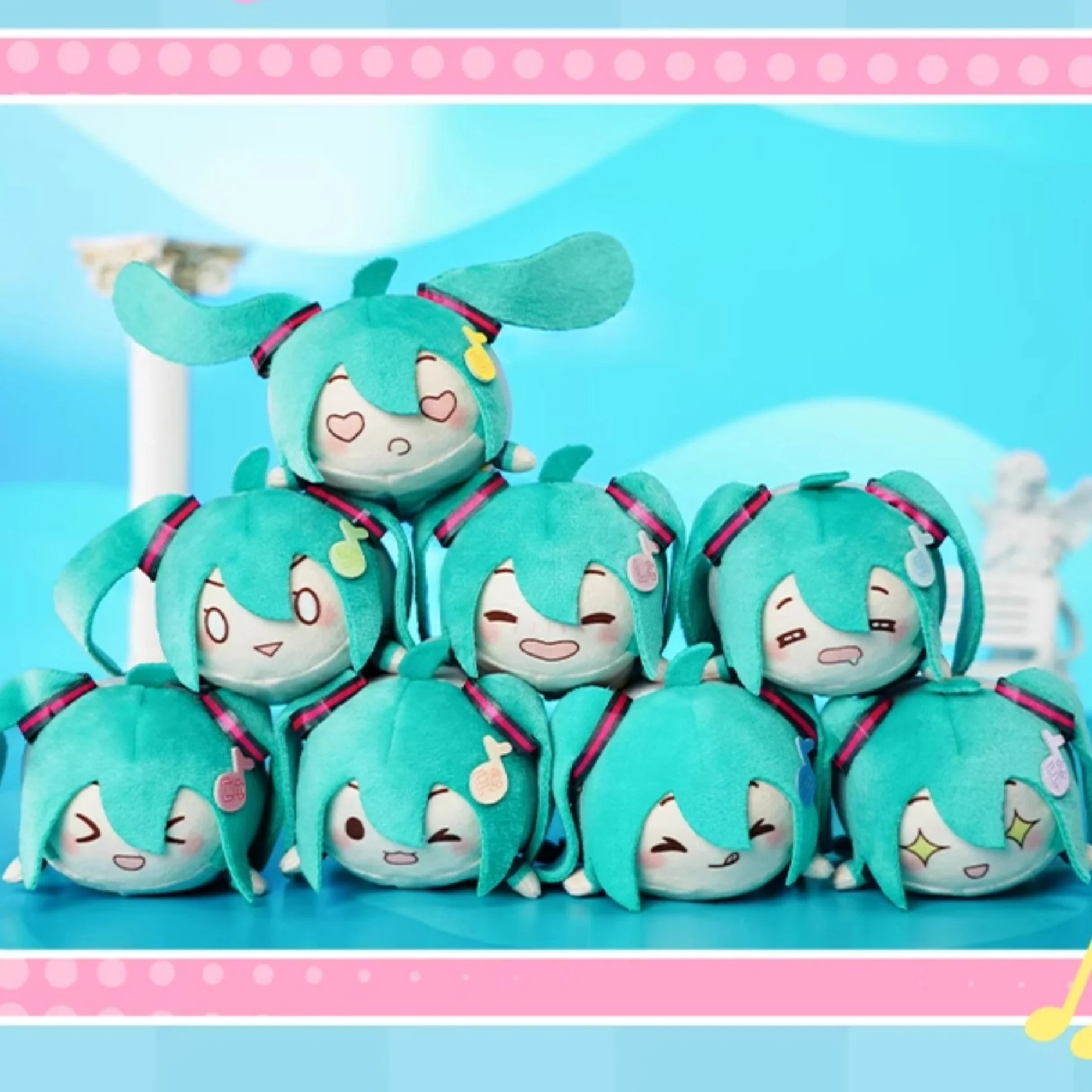 Officially Licensed Hatsune Miku Ontonton Small Fufu Plush Toy Blind Box - Image 3