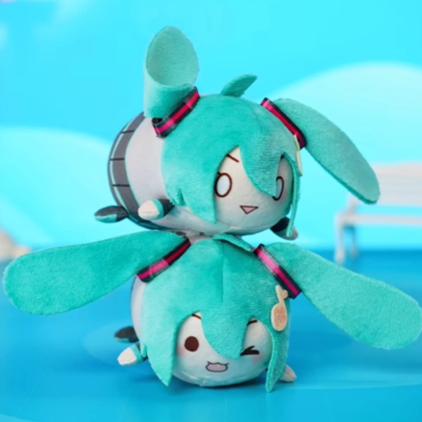 Officially Licensed Hatsune Miku Ontonton Small Fufu Plush Toy Blind Box - Image 4