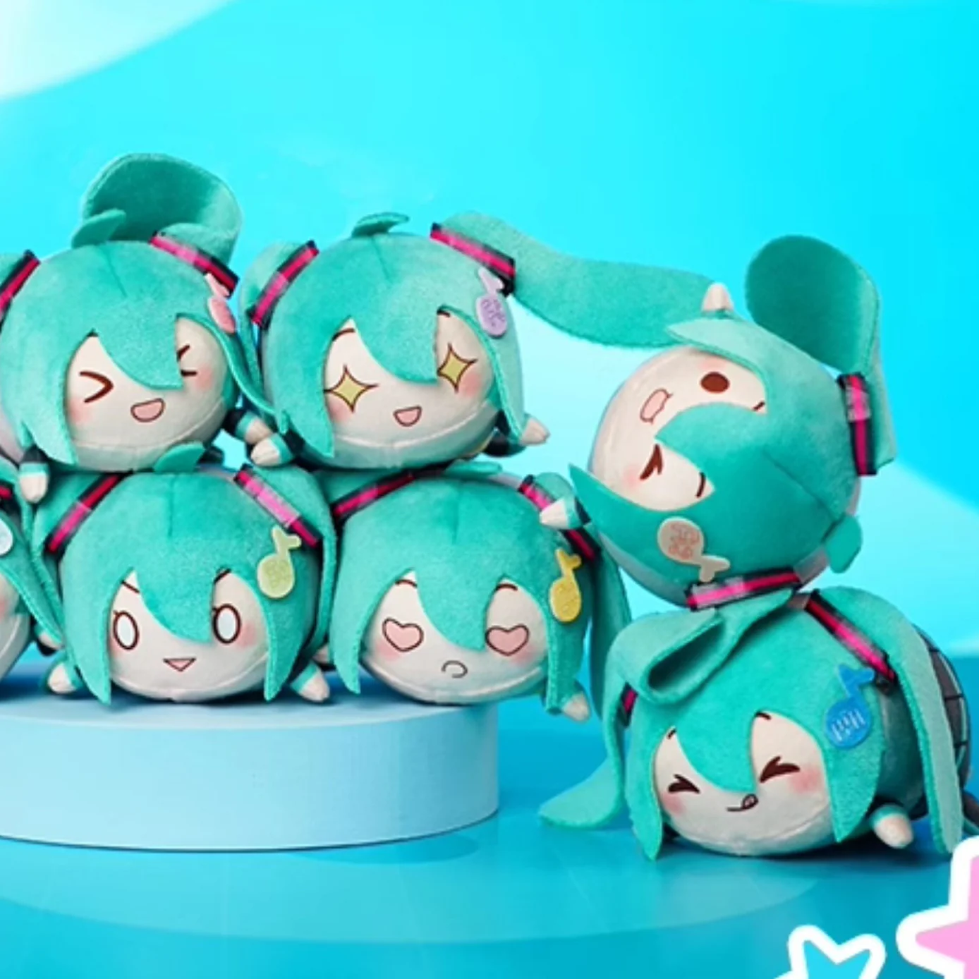 Officially Licensed Hatsune Miku Ontonton Small Fufu Plush Toy Blind Box - Image 5