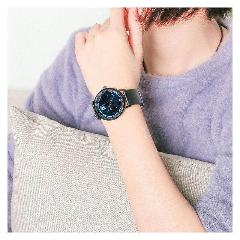 Officially Licensed Hatsune Miku Pixelated Miku Waterproof Slim Watch - Image 6