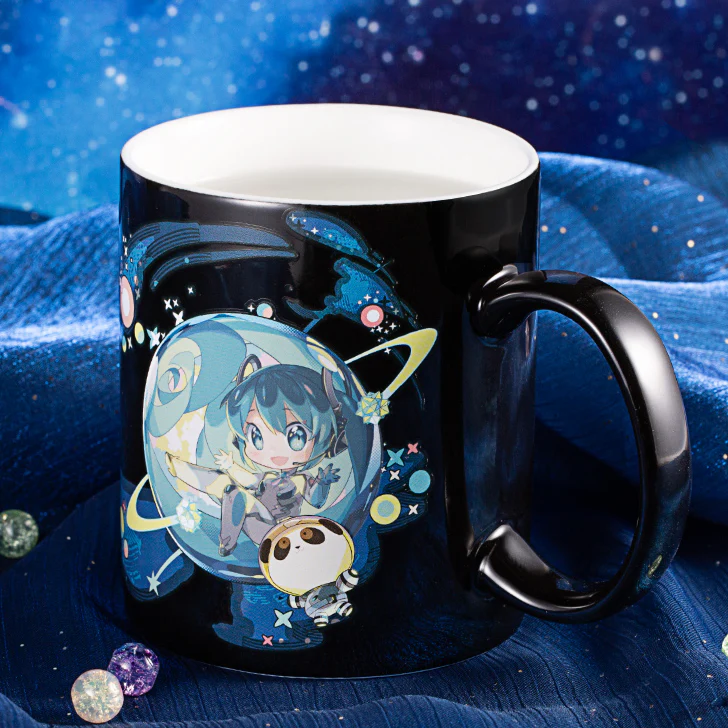 Officially Licensed Hatsune Miku Planet Color-Changing Mug - Image 2