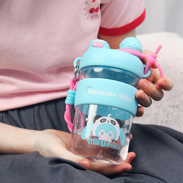 Officially Licensed Hatsune Miku Portable Coffee Tumbler with Straw - Image 6