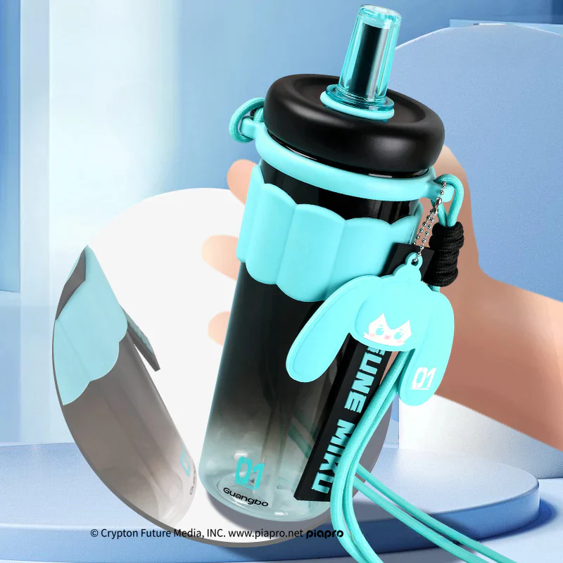 Officially Licensed Hatsune Miku Portable Sports Bottle - Image 4