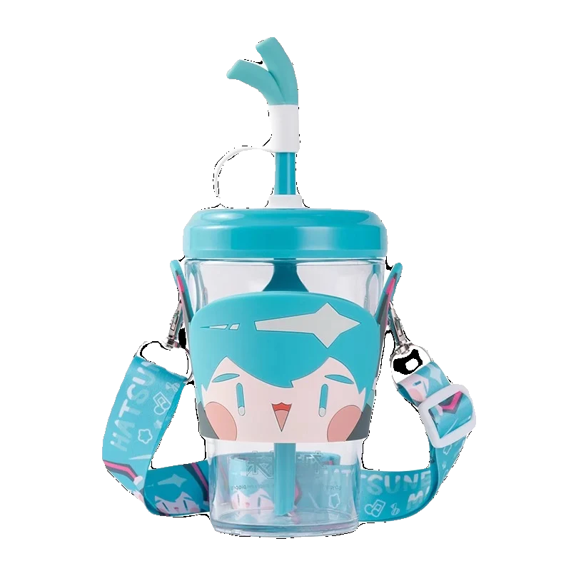 Officially Licensed Hatsune Miku Portable Straw Bottle - Image 7