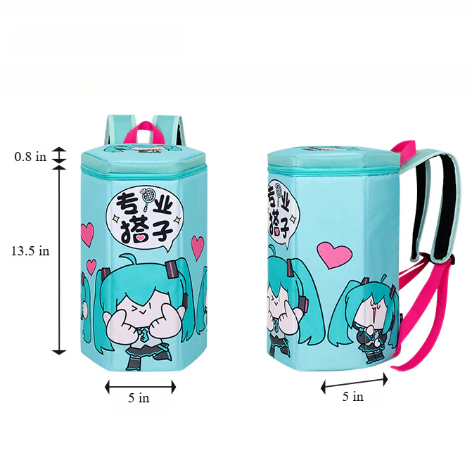 Officially Licensed Hatsune Miku Professional Badminton Racket Bag - Image 5