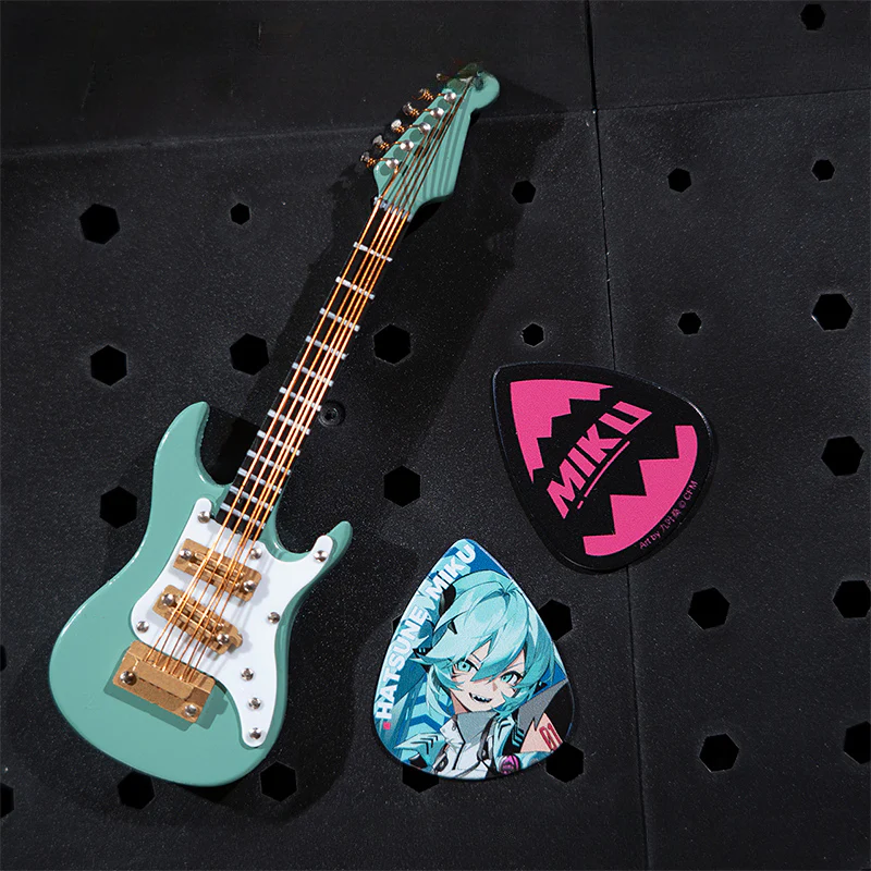 Officially Licensed Hatsune Miku RAVE Series Guitar Pick Set (Pack of 3) - Image 5