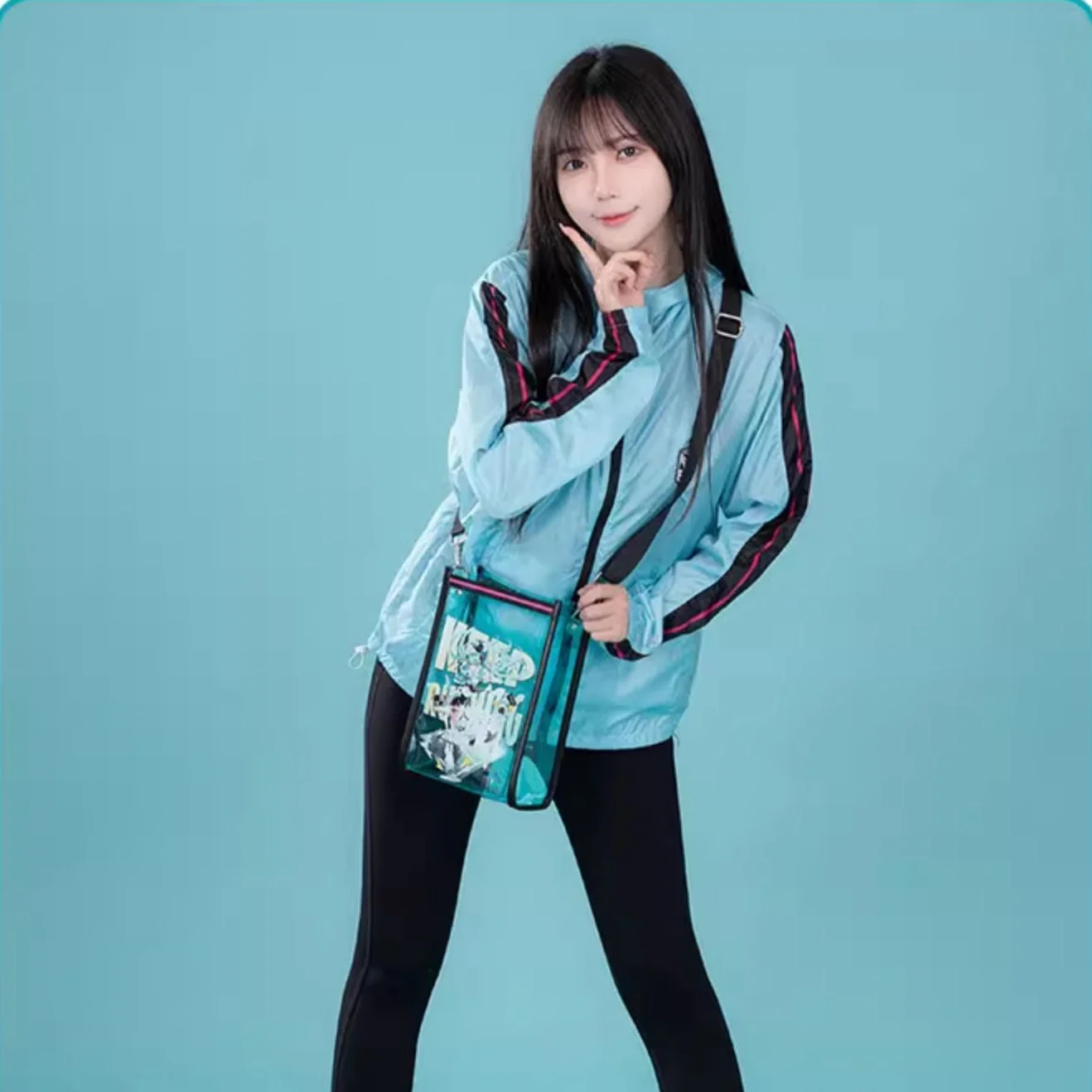 Officially Licensed Hatsune Miku Run Series Transparent Jelly Bag - Image 5