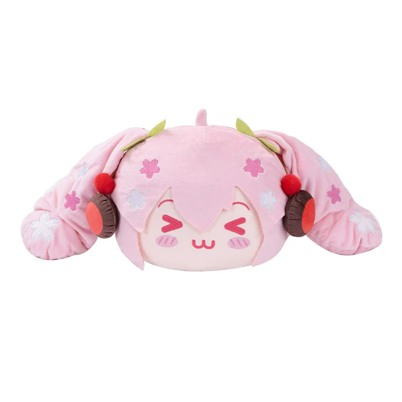 Officially Licensed Hatsune Miku Sakura Future Happy Travel Plush Crossbody Bag - Image 4
