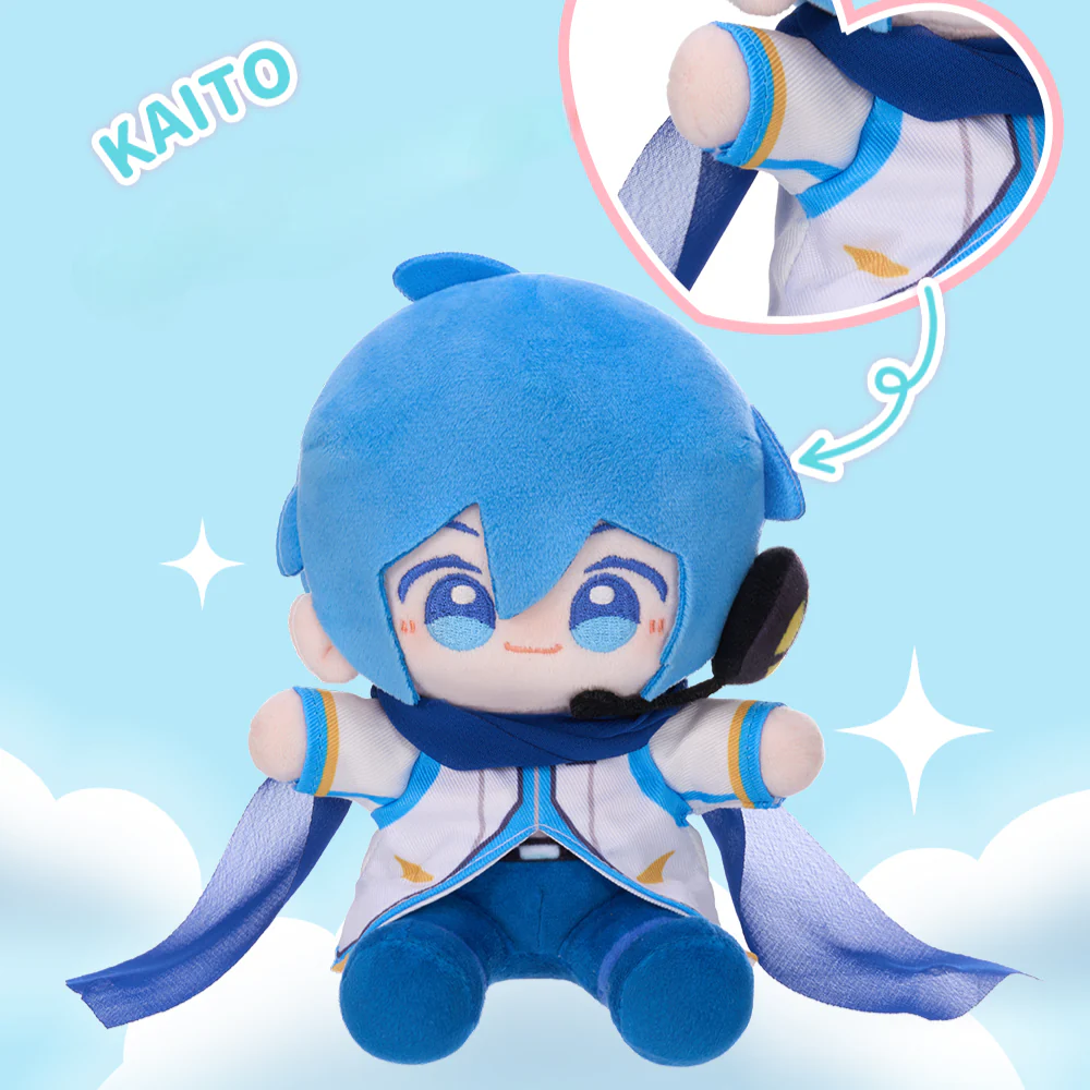 Officially Licensed Hatsune Miku Small Sitting Plush Toy - Image 5