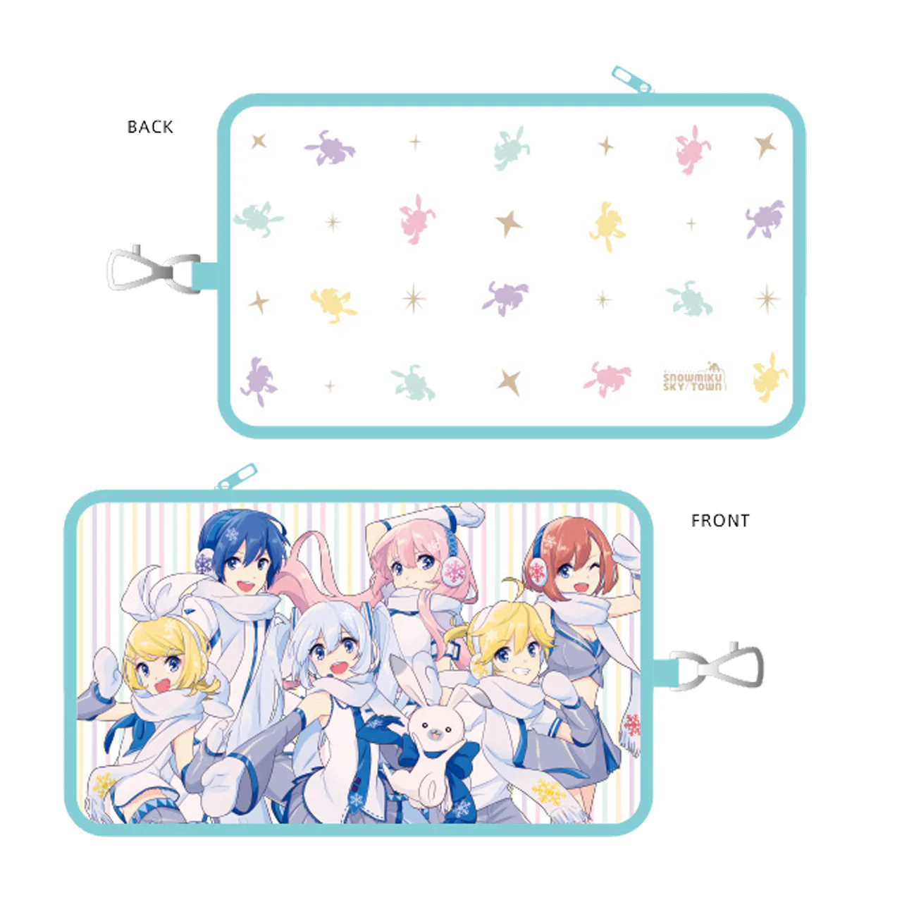 Officially Licensed Hatsune Miku Snow Future Storage Bag