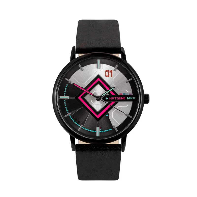 Officially Licensed Hatsune Miku Song of the Future Slim Quartz Watch - Image 7