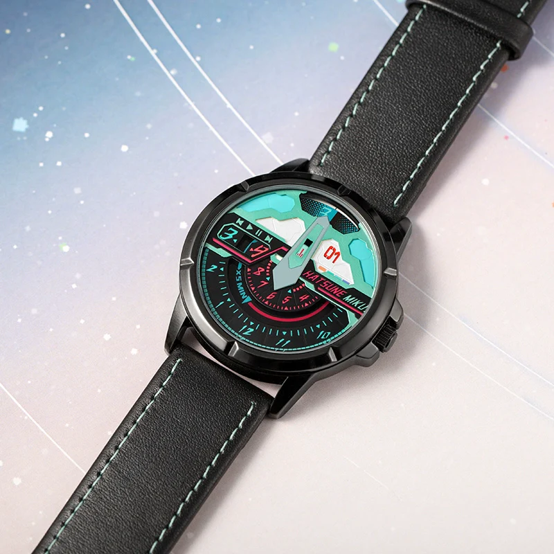 Officially Licensed Hatsune Miku Spinning Roulette Quartz Watch - Image 3