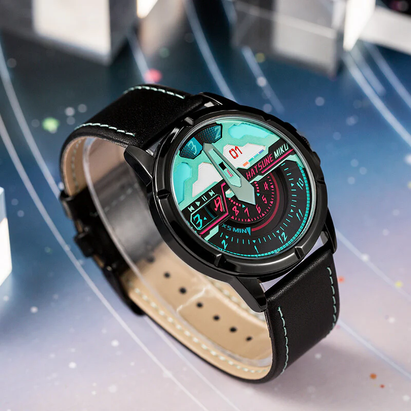 Officially Licensed Hatsune Miku Spinning Roulette Quartz Watch - Image 6