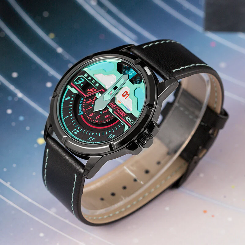 Officially Licensed Hatsune Miku Spinning Roulette Quartz Watch - Image 7