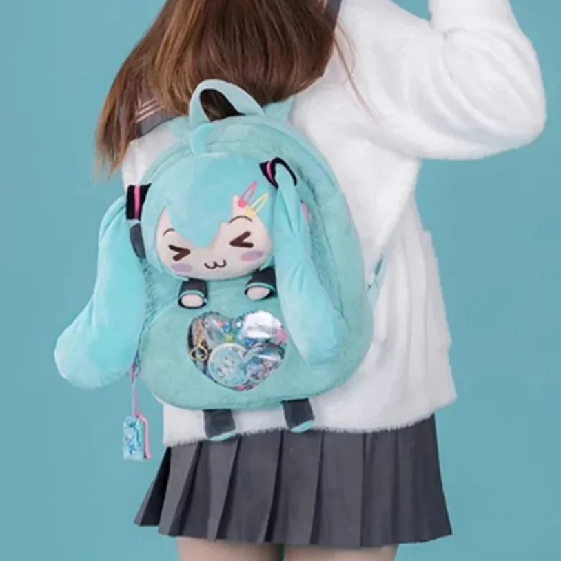 Officially Licensed Hatsune Miku Squinted Eyes Series Backpack - Image 2