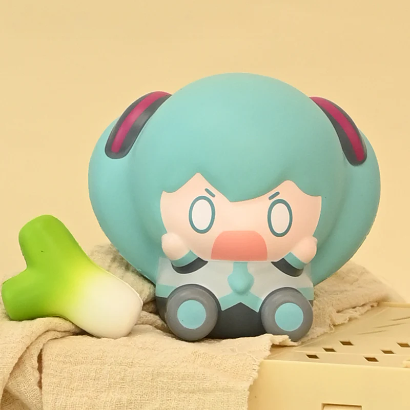 Officially Licensed Hatsune Miku Squishy Fun Stress Relief Toy - Image 4