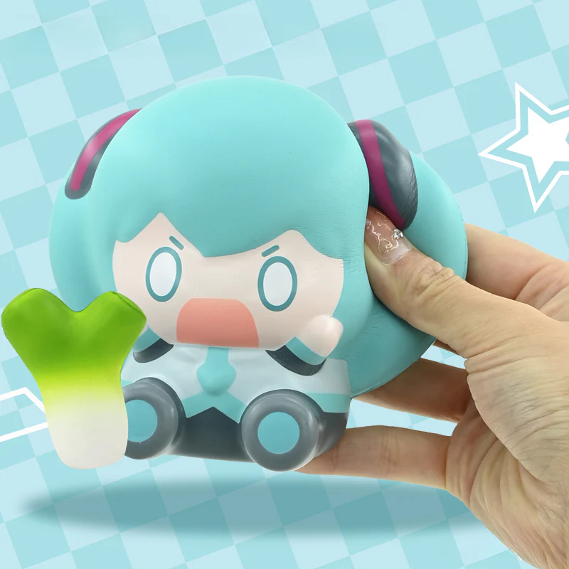 Officially Licensed Hatsune Miku Squishy Fun Stress Relief Toy - Image 5