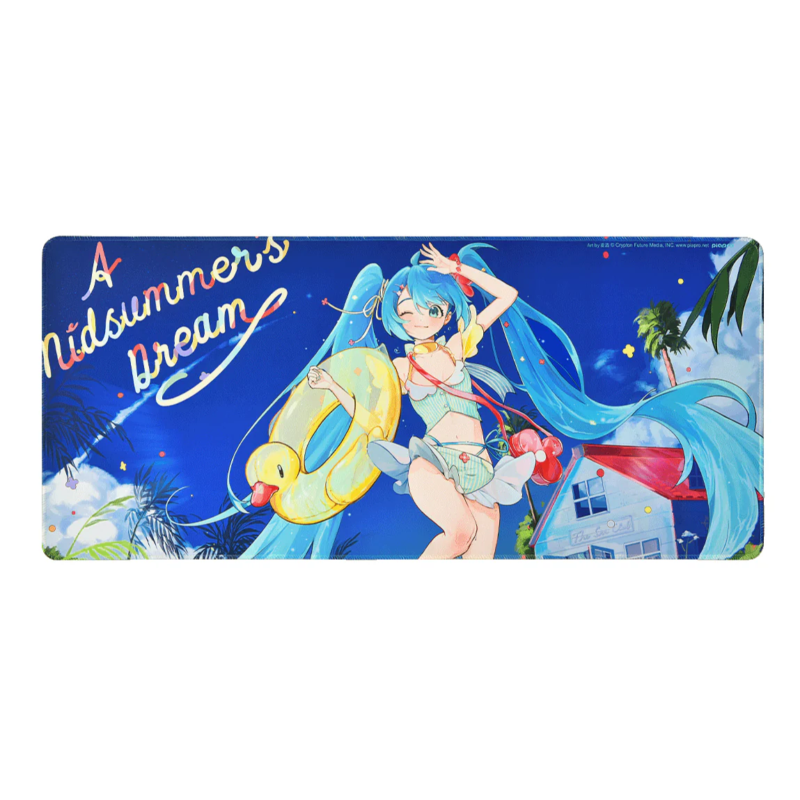 Officially Licensed Hatsune Miku Summer Dream Miku Mouse Pad - Image 5