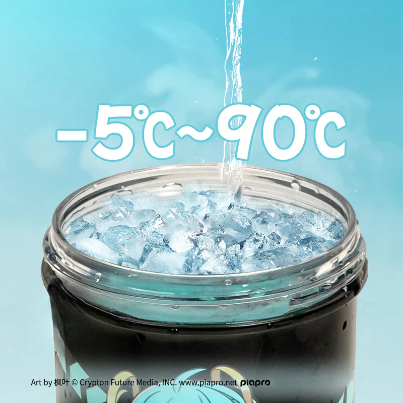 Officially Licensed Hatsune Miku Tritan Plastic Water Bottle - Image 3