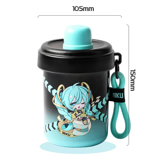 Officially Licensed Hatsune Miku Tritan Plastic Water Bottle - Image 7