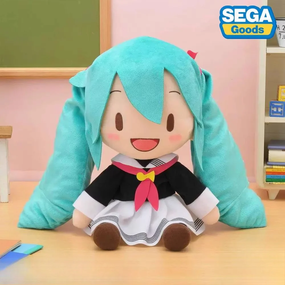 Official Licensed Hatsune Miku School Uniform  – 30cm Medium Plush Toy
