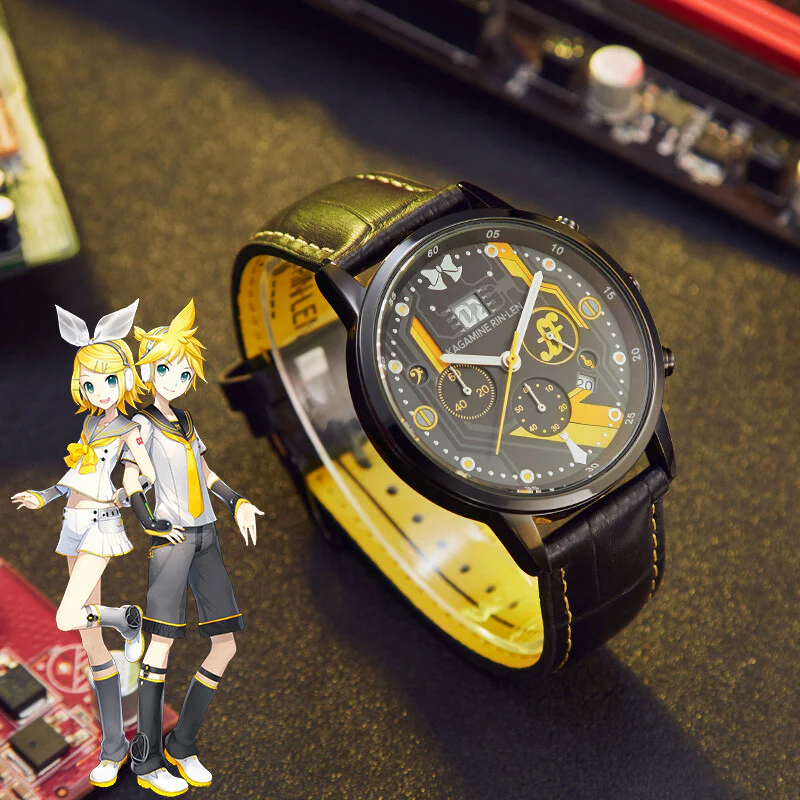 Officially Licensed Hatsune Miku Vocal Character Series “Prelude” 6-Hand Quartz Watch - Image 4