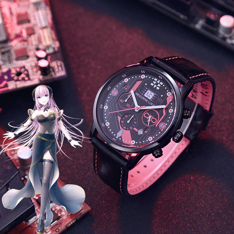 Officially Licensed Hatsune Miku Vocal Character Series “Prelude” 6-Hand Quartz Watch - Image 5