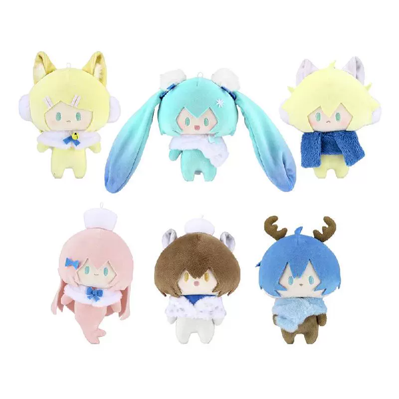 Officially Licensed Hatsune Miku VOCALOID Starlit Snow Mini Plush Charm - Image 7